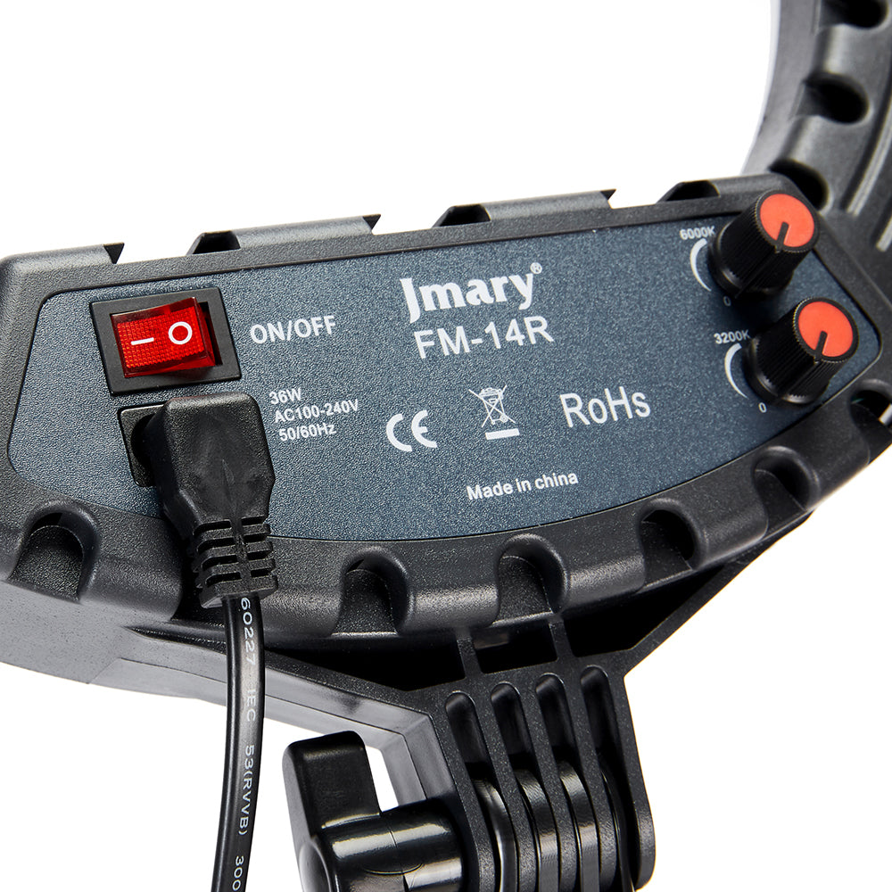 Jmary FM-14R Kumandalı 34cm Işıklı Telefon Tutucu Ring Light Jmary FM-14R Kumandalı 34cm Işıklı Telefon Tutucu Ring Light